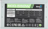 Блок питания Aerocool ATX 550W ECO-550 (20+4pin) 120mm fan 4xSATA RTL