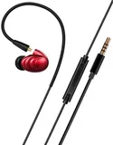 Гарнитура вкладыши Fiio F9 1.2м красный проводные в ушной раковине (15119652)