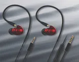 Гарнитура вкладыши Fiio F9 1.2м красный проводные в ушной раковине (15119652)