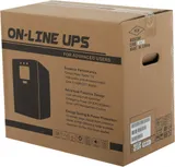 Powercom MACAN, On-Line, 1500VA/1500W, Tower, 6*IEC320-C13, Serial+USB, SNMP Slot (1186436)