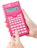 Калькулятор научный Deli E1710A/RED красный 10+2-разр.