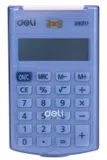 Калькулятор карманный Deli E39217/BLUE синий 8-разр.