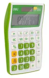 Калькулятор настольный Deli E1238/GRN зеленый 12-разр.