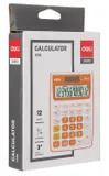 Калькулятор настольный Deli E1238/GRN зеленый 12-разр.