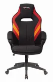 Кресло игровое Zombie VIKING 3 AERO черный/красный ткань/эко.кожа крестов. пластик