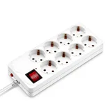 Сетевой фильтр Buro 800SH-1.8-W 1.8м (8 розеток) белый (коробка)