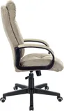 Кресло руководителя Бюрократ CH-824 Fabric песочный Light-21 крестов. пластик