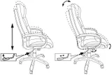 Кресло руководителя Бюрократ CH-824 Fabric песочный Light-21 крестов. пластик