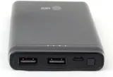 Мобильный аккумулятор Cactus CS-PBFSFT-10000 10000mAh 2.1A черный