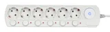 Сетевой фильтр Ippon BK232-SW 3м (6 розеток) белый (коробка)