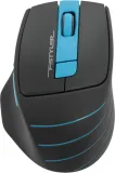 Мышь A4Tech Fstyler FG30S серый/синий оптическая (2000dpi) silent беспроводная USB (5but)
