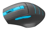 Мышь A4Tech Fstyler FG30S серый/синий оптическая (2000dpi) silent беспроводная USB (5but)