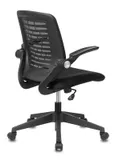 Кресло Бюрократ CH-495 черный TW-01 Neo сетка/ткань крестов. пластик