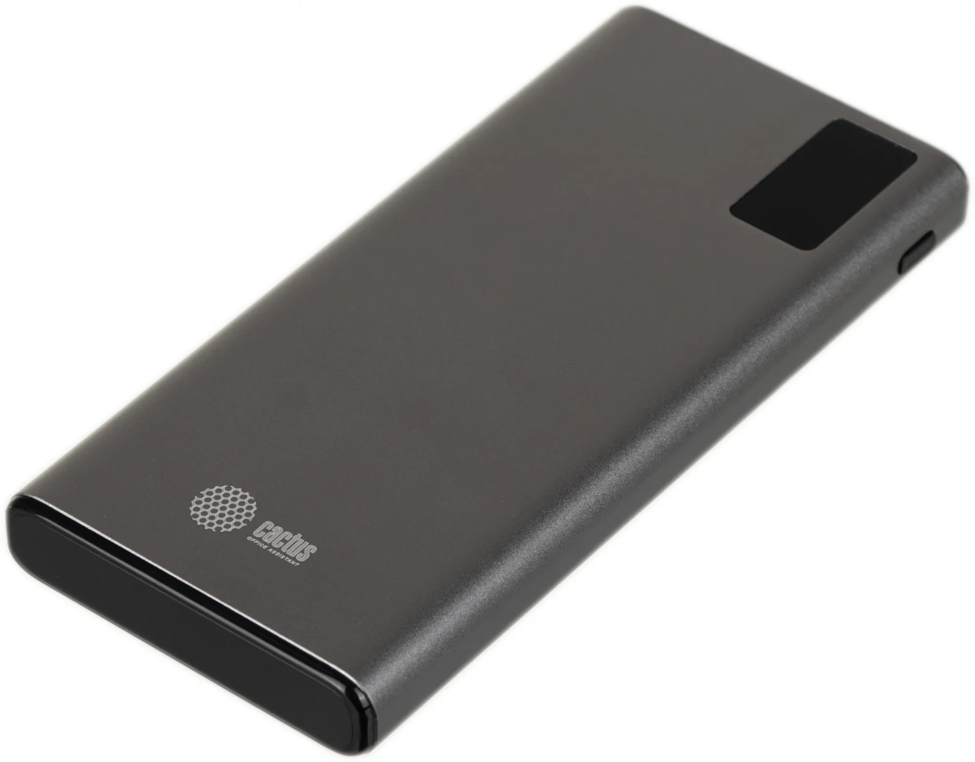 Мобильный аккумулятор Cactus CS-PBFSLT-10000 10000mAh 3A серый