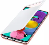 Чехол (флип-кейс) Samsung для Samsung Galaxy A51 S View Wallet Cover белый (EF-EA515PWEGRU)
