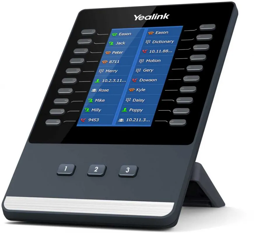 Клавишная панель для телефонов YEALINK EXP43, цветной экран, для телефонов SIP-T43U, SIP-T46U, SIP-T48U, шт