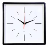 Часы настенные аналоговые Бюрократ WallC-S61P D30см черный (WALLC-S61P30/BLACK)