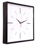 Часы настенные аналоговые Бюрократ WallC-S61P D30см черный (WALLC-S61P30/BLACK)