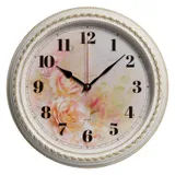 Часы настенные аналоговые Бюрократ WallC-R64P D29см белый