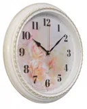 Часы настенные аналоговые Бюрократ WallC-R64P D29см белый