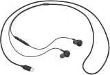 Гарнитура вкладыши Samsung EO-IC100 1.2м черный проводные в ушной раковине (EO-IC100BBEGRU)
