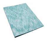 Папка с 40 прозр.вклад. Бюрократ Melange MLPV40AZURE A4 пластик 0.7мм бирюзовый