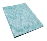 Папка с 60 прозр.вклад. Бюрократ Melange MLPV60AZURE A4 пластик 0.7мм бирюзовый