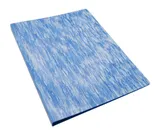 Папка с 60 прозр.вклад. Бюрократ Melange MLPV60BLUE A4 пластик 0.7мм синий