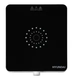 Плита Индукционная Hyundai HYC-0105 белый стеклокерамика (настольная)