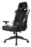 Кресло игровое Zombie VIKING 5 AERO черный/белый эко.кожа с подголов. крестов. пластик