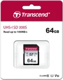 Флеш карта SDXC 64GB Transcend TS64GSDC300S 300S w/o adapter