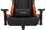 Кресло игровое Zombie VIKING 5 AERO черный/оранжевый эко.кожа с подголов. крестов. пластик