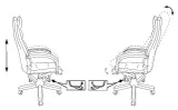 Кресло руководителя Бюрократ T-9927WALNUT слоновая кость кожа крестов. металл/дерево