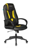 Кресло игровое Zombie VIKING-8N черный/желтый искусственная кожа крестовина пластик