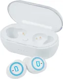 Гарнитура вкладыши Denn TWS007 черный беспроводные bluetooth в ушной раковине