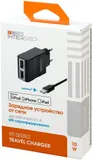 Сетевое зар./устр. Interstep 30707 2.1A+2.1A 2xUSB для Apple черный (IS-TC-IPAD52KRT-000B201)