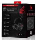 Наушники с микрофоном A4Tech Bloody G521 черный 2.3м мониторные USB оголовье (G521 (BLACK))