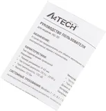 Наушники с микрофоном A4Tech HU-30 черный 2м накладные USB оголовье