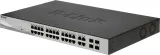 Коммутатор D-Link DGS-1210-28P/FL1A 28x1Гбит/с 4xКомбо(1000BASE-T/SFP) 24PoE 193W управляемый