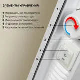 Конвектор Starwind SHV5215 1500Вт белый