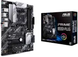 Материнская плата ASUS PRIME B550-PLUS,  Socket AM4, B550, 4*DDR4, HDMI+DP, CrossFireX, SATA3 + RAID, Audio, Gb LAN, USB 3.2*8, USB 2.0*6, COM*1 header (w/o cable), ATX ; 90MB14U0-M0EAY0