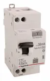 Выключатель автом. дифф. тока Legrand RX3 419397 10A 6kA 30мА AC 1П+Н 230В 2мод белый