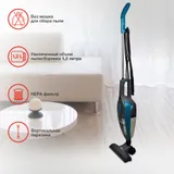 Пылесос ручной Starwind SCH1250 1000Вт бирюзовый/серый