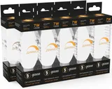 Лампа светодиодная Gauss E14 7Вт цок.:E14 свеча 220B 3000K св.свеч.бел.теп. C37 (упак.:10шт) (103101107-D)