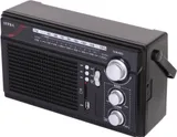Радиоприемник портативный Supra ST-33U черный USB SD