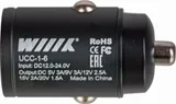 Автомобильное зар./устр. Wiiix UCC-1-6 3A PD универсальное черный