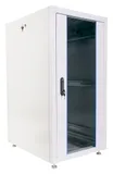 Шкаф коммутационный ЦМО (ШТК-Э-24.6.8-13АА) напольный 24U 600x800мм пер.дв.стекл металл 2 бок.пан. 540кг серый 59кг 180град. 1187мм IP20