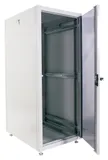 Шкаф коммутационный ЦМО (ШТК-Э-24.6.8-13АА) напольный 24U 600x800мм пер.дв.стекл металл 2 бок.пан. 540кг серый 59кг 180град. 1187мм IP20