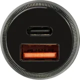 Автомобильное зар./устр. Wiiix UCC-2-40 5A (PD+QC) USB/USB Type-C универсальное белый