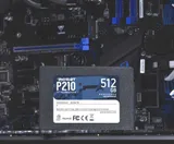 Твердотельный накопитель Patriot P210 512GB SATA3 2.5" 520/430 512GB 3D